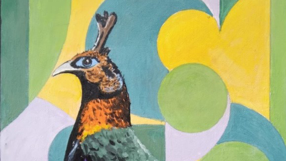 Painting of a bird
